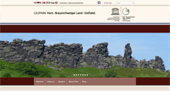 Desktop Screenshot of harzregion.de